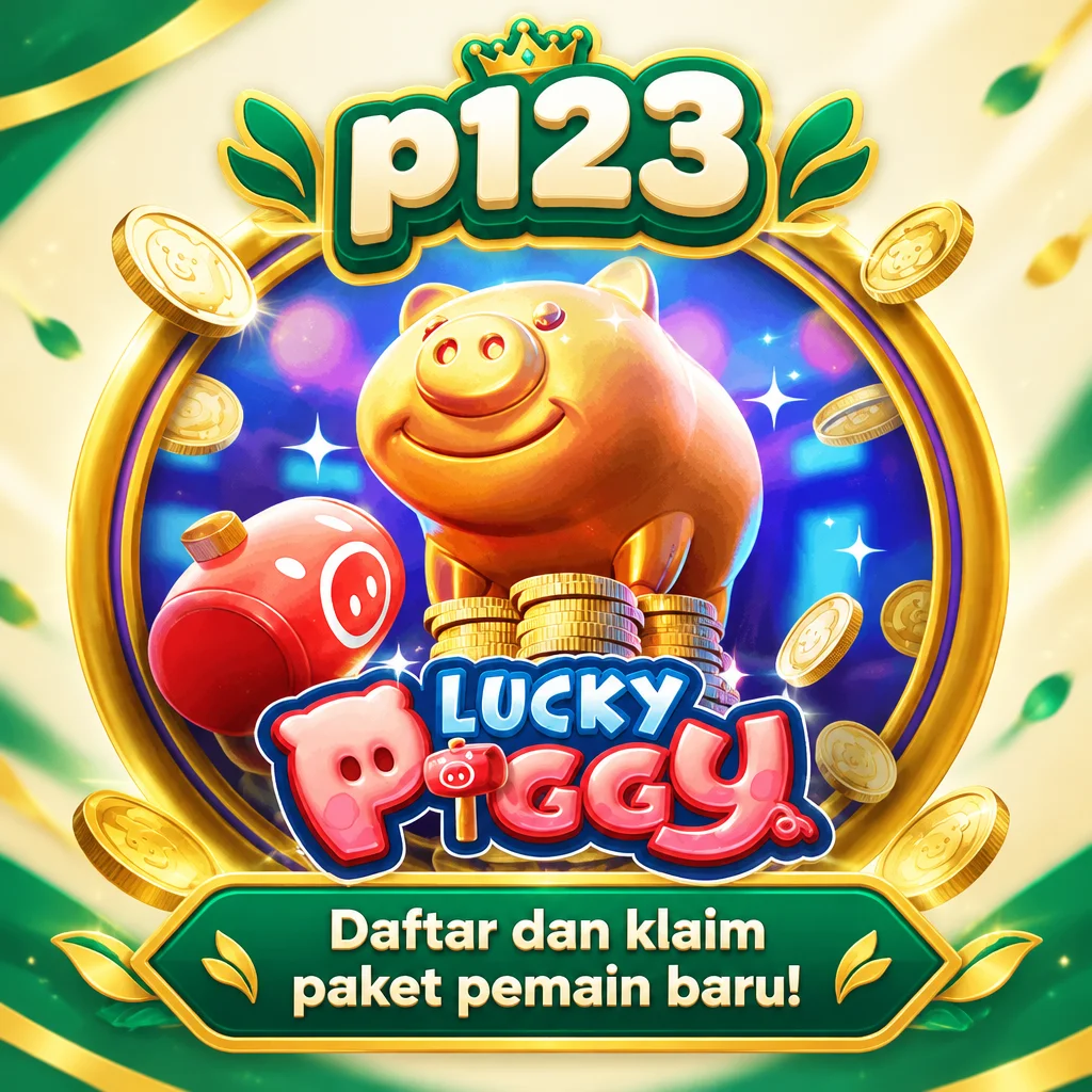 p123 · Lucky Piggy · Tampilan permainan